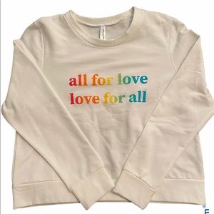 Women’s All for love sweater